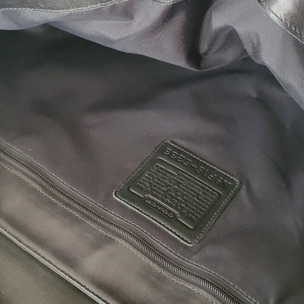 Coach Men's Large Leather Messenger Bag